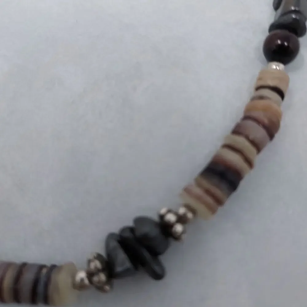 Southwest Stone and Shell 6mm Heishi Beads 18